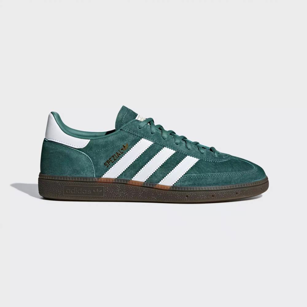 Adidas Handball Spezial Tenis Verdes Para Hombre (MX-95425)
